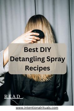 Say goodbye to hair knots with our DIY detangling spray guide! Discover benefits, easy recipes, and tips to keep your locks smooth! Apple Cider Vinegar Diy, Aloe Vera Diy, Hair Knots, Knotty Hair, Detangling Spray, Hair Dryness, Detangler Spray, Hair Knot