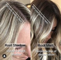 Blonde Chronicles, Shadow Roots Hair, Root Melt, Root Shadow, Hair Codes, Low Lights Hair