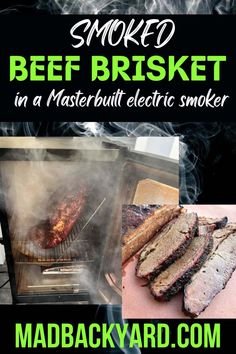 Electric Smoker Brisket Masterbuilt, Smoked Beef Brisket Electric Smoker, Brisket Recipes Smoked Electric, Smoked Brisket Recipes Electric Smoker Masterbuilt, Brisket In Electric Smoker, Electric Smoker Brisket, Smoked Brisket Recipes Electric Smoker, Smoker Brisket