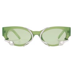 PRICES MAY VARY. GREEN SNAKE SUNGLASSES - Trendy green sunglasses arrives with a smooth curved front and bold temples. With a shape resembling a cat eye, the front is adorned with a metal snake wrapping around the lenses. No matter in daily life or at party, this green shades for women will be the highlight y2k accessories. UV400 PROTECTION LENSES - One of fashion’s hottest accessories, the metal cateye snake sunglasses have cat eye shaped acetate frames with upward angled lenses offering UV pro Snake Sunglasses, Trendy Sunglasses For Women, Metal Snake, Fashion Moodboard, Y2k Accessories, Green Snake, Green Sunglasses, Green Shades, Shades For Women