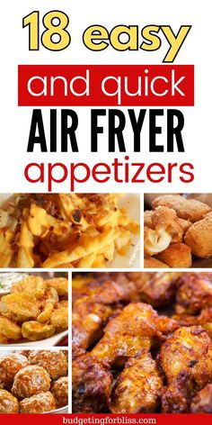 Did you just receive your air fryer and you’re excited to start using it? Try these 18 Quick Appetizer Recipes to serve up at your next get-together. These addicting air fryer recipes are perfect party snacks. Air Fryer Appetizer Recipes, Air Fryer Appetizers, Air Fryer Snacks, Crab Casserole, Recipes Airfryer, Air Fryer Recipes Appetizers, Fair Foods, New Air Fryer Recipes