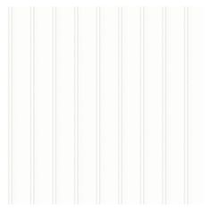 a white striped wallpaper with vertical lines in the middle and one line at the bottom