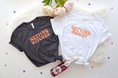 Bachelorette Party Shirts, Bride Party Shirts, Wedding Party Tee, Engagement Gift, Bride To Be Shirt, Getting Hitched Rowdy Tee, Bride Shirt, Bachelorette Shirts, Bride Party Shirts, Party Favor Shirt, Getting Hitched Tee, Wedding Party Tee, Group Party T-Shirt, Getting Rowdy Shirt, Engagement Gift, Bridal Party Shirts, Bride To Be Shirt, Gift for Bride, Bride Squad Tee, Bridesmaid T shirt  Hi! Welcome to my store, I'm delighted to see you here. My store's main goal is to make you happy. I see you as a friend, not just a customer. Please contact me if you have any questions or want to get a custom-made design. I'm sure you'll love my designs. If you liked the design but didn't like the shirt color we have, please contact me. I will do my best to make you satisfied. ㋛  ⚪ Product Details: Th Bridesmaid Tshirts, Group Party, Getting Hitched, Bride Party, Bride Shirt, Bridal Party Shirts, Bride Squad, Bride Shirts, Bachelorette Shirts