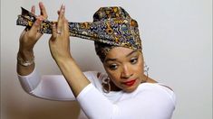 Twa Styles, Ankara Headwrap, Turban Tutorial, African Hair Wrap, Wrap Turban