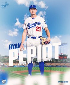 a baseball player standing on top of a field wearing a catcher's mitt