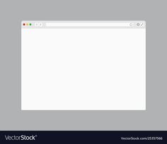 a white web page on a gray background