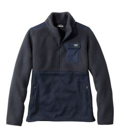 We've taken our rugged, customer-favorite Sweater Fleece to the next level by combining it with the soft, plush texture of our well-loved Katahdin Fleece for a versatile, cozy layer made for season after season. Slightly Fitted: Softly shapes the body. Falls at hip. 100% polyester. Machine wash and dry. Versatile quarter-zip pullover style. Sweater Fleece on lower half has a smooth, rugged sweater-knit exterior and soft, brushed interior. Kangaroo pocket keeps hands warm and stores small valuabl Turtle Neck And Jeans, Cozy Tops, Active Outfits, Fall Winter Wardrobe, Pullover Fleece, Built To Last, Style Sweater, Favorite Sweater, Sweater Material