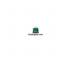 the logo for tea simply com is shown in green and black on a white background