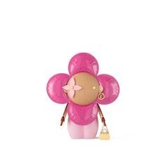 LOUIS VUITTON® - Vivienne Pink Lady - Pink Louis Vuitton Charms, Pink Girly Things Accessories, Louis Vuitton Vivienne, Rose Jumpsuit, Luxury Toys, Speedy Bag, Louis Vuitton Gifts, Travel Trunk, Luxury Lifestyle Women