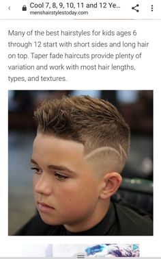 Boys Spiked Haircut, Lightning Bolt Hair Design For Boys, Kids Fade Haircut Boy Hair, Boy Hair Cuts Short Fade, Boys Short Haircuts Kids, Boys Mohawk Haircut, Boys Mullet Haircut Kids, Faded Mohawk Boys