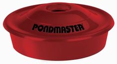 a red pot with the word pompaster on it