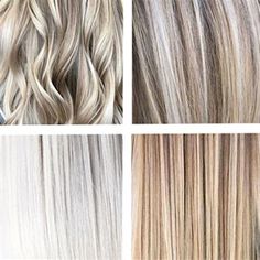 Icy Blonde Hair Color, Beige Blonde Hair Color, White Ombre Hair, Toner For Blonde Hair, Different Shades Of Blonde, Blonde Toner, Beige Blonde Hair, Ice Blonde Hair, Beige Blond