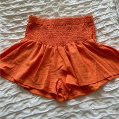 Soooo Cute Just Too Small On Me! Nwt, Never Worn Just Didn’t Come With Tags. Message Me If You Have Any Questions Or Want To See More Pictures! *No Imperfections!! *All Orders Will Be Lint Rolled Before Shipping* Size Xs Summer Shorts With Built-in Shorts For Brunch, Summer Shorts For Brunch During Beach Season, Cotton Mini Length Summer Bottoms, Fitted Shorts For Summer Outings, Solid Mini Shorts With Elastic Waistband, Mini Shorts With Elastic Waistband, Casual Bottoms With Built-in Shorts Mini Length, Fitted Bottoms For Summer Outings And Beach Season, Summer Mini Length Bottoms For Vacation