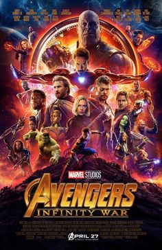 the avengers movie poster is shown with an image of many different characters and their names