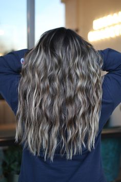 Dimensional balayage Fall Balayage Brunette Ash, Reverse Balayage With Highlights, Brown And Ash Balayage, Ash Dimensional Balayage, Blonde To Dimensional Brunette, Dark And Dimensional Hair, Ashy Dimensional Balayage, Ashy Brown Dimensional Hair, Dark Brown Hair With Balayage Blonde