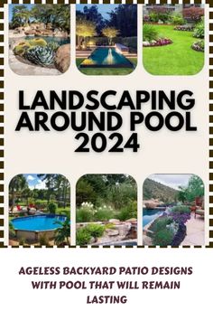 landscaping around pool 2012 with pool that will remain in the last few years cover image