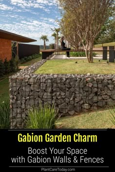 the garden cham has been designed to look like it is made out of rocks