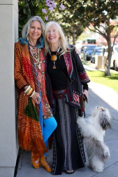 Boho Style After 50, Boho After 50, Boho Style For Women Over 60, Ageless Style Aging Gracefully, Boho Over 50, Boho Clothes For Older Women, Frankie Clothing, Advanced Style Boho, Stile Hippie Chic