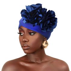 PRICES MAY VARY. Flower turban headwrap is made of polyester and space fabic. Soft material, comfortable to wear Big flower headwrap cap is approx. 23 inches/ 58 cm, a flexible size that is suitable for the head of most people, not so tight or too loose, it can be stretched to fit your head well. Red flower head warp is elegant and beautiful. Decorated with flower and bow, making you more attractive In the crowd. Women flower head warp is designed for chemopatient, hair loss, Muslim headscarf, I Vintage Beanie, African Turban, Head Turban, Chemo Beanies, Ladies Head Scarf, Beautiful Flower Designs, Turban Headwrap, Turban Hat, Scarf For Women