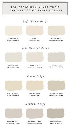 the different shades of paint that you can use to decorate your walls and floors with