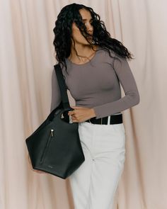 Paloma Shoulder Bag – Cuyana The Dove, Leather Industry, New Bag, Paloma, Leather Working, Italian Leather, Shoulder Strap, In Italy, Product Launch