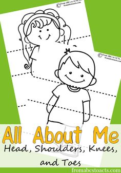 all about me worksheet with two children