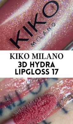 Discover gorgeous Kiko lipgloss shades swatches in this complete review of the Kiko Milano 3D Hydra Lipgloss range! best kiko products | best kiko milano products | best nude lipgloss swatches | drugstore brown lipgloss shades | drugstore lipgloss brands | best non sticky lipgloss | best drugstore makeup brands | best kiko lipglosses | kiko lipgloss 17 swatch | kiko lipgloss 20 swatches | kiko lipgloss 11 | kiko lipgloss 34 | best lipgloss shades for fair skin | best lipgloss for indian skin | lipgloss for medium skin | best lipgloss for olive skin Kiko 3d Hydra Lipgloss, Kiko Products, Sticky Lipgloss, Lipgloss Shades, Brown Lipgloss, Best Lipgloss, Kiko Lipgloss