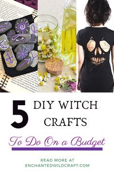 5 diy witch crafts to do on a budget