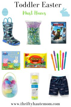 the ultimate easter gift guide for toddlers that includes toys, books, and more