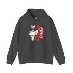 Transport yourself back to the 90s with our exclusive 90s Nostalgia Hoodie featuring the iconic duo Pinky & the Brain! This Gildan 18500 hoodie is a celebration of the golden era of animation, capturing the wit and charm of one of the most beloved 90s cartoon pairs. Design: The front of the hoodie showcases a lively and colorful image of Pinky & the Brain, highlighting their quirky personalities. This design pays homage to the era of 90s animation that left an indelible mark on cartoon lovers' hearts. Product Details: Hoodie Type: Gildan 18500 Material: 50% cotton, 50% polyester Fit: Unisex Color Options: Choose from a variety of colors to match your personal style. Sizes Available: XS, S, M, L, XL, 2XL, 3XL Care Instructions: To maintain the vibrancy of this 90s Nostalgia Hoodie, machine 90s Hoodie Tops For Winter, 90s Hooded Sweatshirt With Graphic Print, 90s Hooded Graphic Print Sweatshirt, 90s Style Hoodie Sweatshirt With Graphic Print, 90s Streetwear Hoodie With Crew Neck, 90s Crew Neck Hoodie For Streetwear, 90s Style Graphic Print Hoodie Sweatshirt, 90s Style Crew Neck Streetwear Hoodie, 90s Style Crew Neck Hoodie For Streetwear