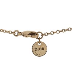 This is an authentic CHRISTIAN DIOR Crystal Clair D Lune Necklace in Gold. This stylish bracelet is crafted of gold tone and features a crystal "CD" logo. Dior Jewelry, Oversized Bag, Versace Bags, Stylish Bracelet, Wallet Fashion, Hobo Handbags, Luxury Accessories, Cosmetic Case, Necklace Gold