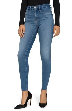 Good American Good Legs Skinny Jeans | Nordstrom American Jeans, American Denim, Good American, Premium Denim, Bottoms Pants, Stretch Denim, Plus Size Outfits, Womens Bottoms, Jeans Size