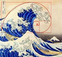 the great wave is depicted in this painting