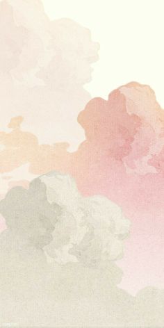 an abstract watercolor background with pink and yellow clouds