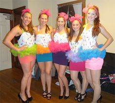 18 Best Halloween Costume Ideas For Group Of Girls 2015 | Modern ... Girls Halloween Costume Ideas, Friends Costumes, Diy Halloween Costumes For Girls, Costumes For Teenage Girl, Halloween Group, Japanese Minimalist, Halloween Coustumes