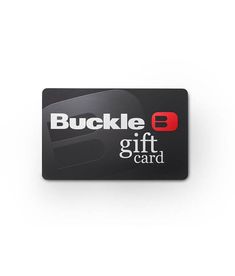 the buckle gift card is shown on a white background