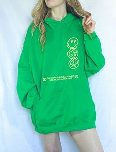 Alpha Sigma Alpha Sorority Hoodie, available in Green, Blue, or Red! The world could always use more Alpha Sigs! Model in photo is 115 lbs and 5' 5" and is wearing a 2XL for an oversized fit. This design is printed on a Gildan 18500 heavy blend hooded sweatshirt.♥ SIZING ♥Unisex Sizing-For a more feminine, fitted look we recommend getting your size.For a more oversized look, we recommend sizing up.♥ SHIP TIME ♥Items may take up to 7 business days to process before shipping. Shipping time is (on Green Long Sleeve Hip Hop Hoodie, Green Hip Hop Hoodie With Crew Neck, Green Crew Neck Hoodie In Hip Hop Style, Green Hip Hop Crew Neck Sweatshirt, Green Relaxed Fit Hoodie With Letter Print, Green Hip Hop Sweatshirt With Letter Print, Green Graphic Print Hoodie For College, Green Hip Hop Style Sweatshirt With Letter Print, Green Relaxed Fit Hoodie With Graphic Print