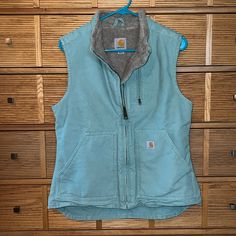 Sea Glass Green, Carhartt Vest, Carhartt Jackets, Carhartt Women, Sea Glass, Mock Neck, Steam, Layering, Jackets For Women