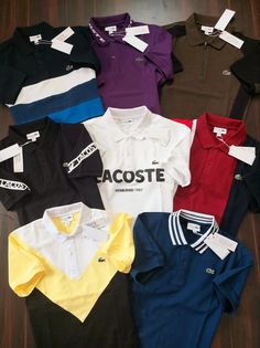 Lacoste Shoes, Lacoste Shirt, Polo Shirt Design, Dope Outfits For Guys