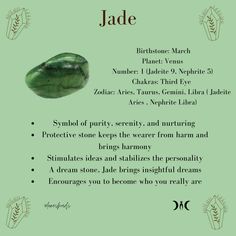 Jade Spiritual Properties, Afghan Jade Crystal Meaning, Nephrite Jade Crystal Meaning, Jade Crystal Affirmation, Jade Gemstone Meaning, Xiuyan Jade Crystal Meaning, Burmese Jade Crystal Meaning, Nephrite Jade Meaning, New Jade Crystal Meaning