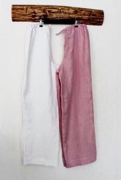 This listing includes 2 pcs of  any size and any color Eco linen drawstring pajama pants  Pajamas pants for Her Linen pajamas Yoga pants Design  Wide leg pants Elasticated waist Features- drawstring Inseam length 29-30 " Available custom length. If you wish other set of two colors,please send a note with available colors from drop menu.  Please choose your size and color Custom orders are available -pre-washed, pre shrunk 100% linen Care instructions:  - machine washable 86oF (30oC) - straighten Linen Sleepwear For Spring Relaxation, Spring Linen Sleepwear Sets, White Linen Relaxed Fit Sleepwear, Playful White Cotton Sleepwear, Ankle-length Linen Loungewear Bottoms, Classic Pajamas, Linen Pajamas, Sleep Shorts, Pajama Bottoms