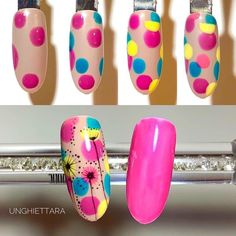 Summer Nail Art Ideas 2024, Cute And Easy Nails, Vibrant Nail Designs, Summer Nails Ideas, Summer Nails 2024, Nails Art Designs, Bright Summer Nails