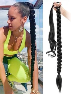 Long Braided Ponytail, Basketball Video, Crochet Hairstyles, Fishtail Braid Hairstyles, Inspo Hair, Halloween Idea, Diamond Hair, Cute Braided Hairstyles, Diy Braids