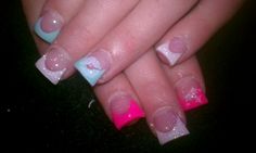 Pretty Manicures, Work Nails, Short Square Acrylic Nails, Pink Acrylic, Pink Acrylic Nails