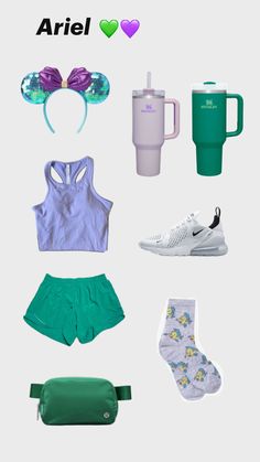 Cute Disney Outfits, Ariel Disney, Disney Bound Outfits, Disney Inspired Outfits, Outfit Collage, Disney Ariel, Themed Outfits, Disney Fun, Disney Cruise