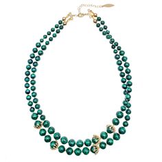 his handmade necklace is made of round malachite stones with Japanese golden brass findings. It's beautiful and timeless and can be worn from day to night for any occasion. Pair with Farra malachite earrings to complete your look. Matching with dress, knitwear or denim both looks stunning! It will be contained in a nice jewelry box with well packed. Elegant Single Strand Malachite Jewelry, Elegant Beaded Malachite Necklaces, Elegant Green Malachite Beaded Necklace, Baroque Pearls Jewelry, Malachite Earrings, Malachite Necklace, Malachite Stone, September Birthstone Jewelry, August Birthstone Jewelry