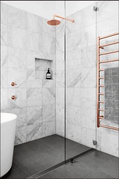 Carrara Italian White Wall and Floor Tile 24x24 Design Interior Baie, Marble Bathroom Designs, Marble Tile Bathroom, Best Bathroom Designs, Bilik Air, Bad Inspiration, Bathroom Tile Designs, Gorgeous Bathroom, Bathroom Remodel Shower