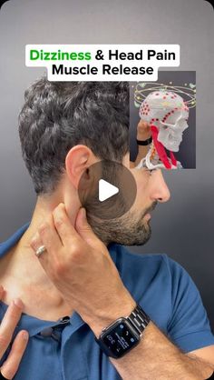 Dizziness Causes, Sternocleidomastoid Muscle, Shoulder Exercise, Shoulder Posture, Multiple Chemical Sensitivity, Vestibular System, Hand Reflexology, Head Pain