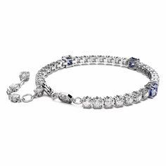 Introducing the Swarovski Blue Matrix Tennis Bracelet, an exquisite fusion of brilliance and sophistication. Crafted with utmost precision and adorned with captivating Swarovski crystals, this magnificent piece is born to make a statement. Bracelet Tennis, Square Stone, Pierced Jewelry, Blue Square, Swarovski Jewelry, Bangles Jewelry, Blue Bracelet, Gold Plated Earrings, Polish Jewelry