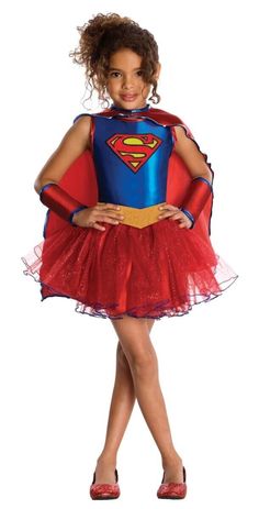 Rubies DC Comics SuperGirl Superman Tutu Girls Child Halloween Costume 881627 Small Superhero Fancy Dress, Supergirl Costume, Halloween Creative, Pretty Costume, Girls Fancy Dress, Super Girls, Costumes Kids, Toddler Tutu, Creative Costumes